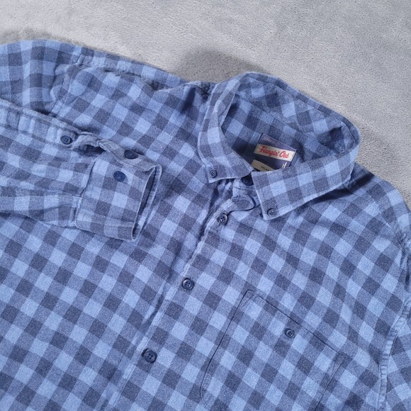 johnnie-O Other - Johnnie-O Button Down Shirt Men XXL Laguna Blue Buffalo Check Flannel Hangin Out